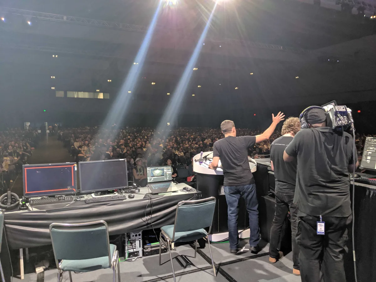 SIGGRAPH Real-Time Live stage