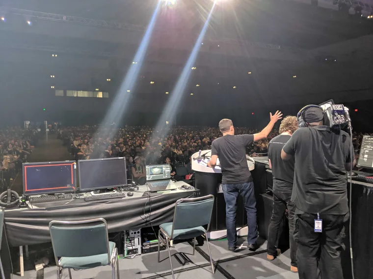 SIGGRAPH Real-Time Live stage